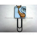 custom soft PVC promotion bookmark